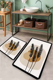 Mijölnir Juego de alfombras de baño Day Sunrise Multicolor
